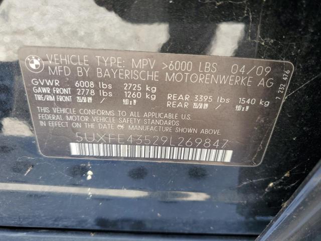 Photo 12 VIN: 5UXFE43529L269847 - BMW X5 