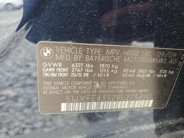 Photo 12 VIN: 5UXFE43529L275390 - BMW X5 