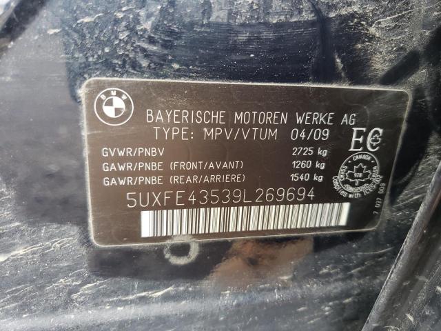 Photo 11 VIN: 5UXFE43539L269694 - BMW X5 