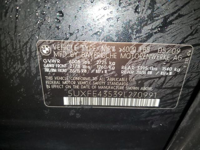 Photo 12 VIN: 5UXFE43539L270991 - BMW X5 