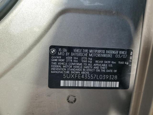 Photo 12 VIN: 5UXFE43557L039328 - BMW X5 