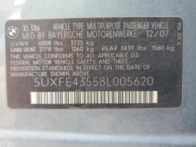 Photo 12 VIN: 5UXFE43558L005620 - BMW X5 