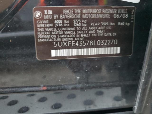 Photo 13 VIN: 5UXFE43578L032270 - BMW X5 3.0I 