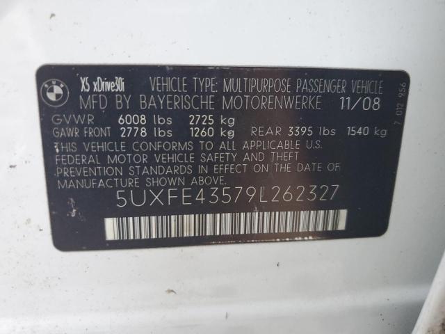 Photo 12 VIN: 5UXFE43579L262327 - BMW X5 XDRIVE3 