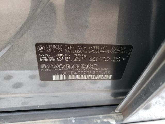 Photo 11 VIN: 5UXFE43579L272405 - BMW X5 