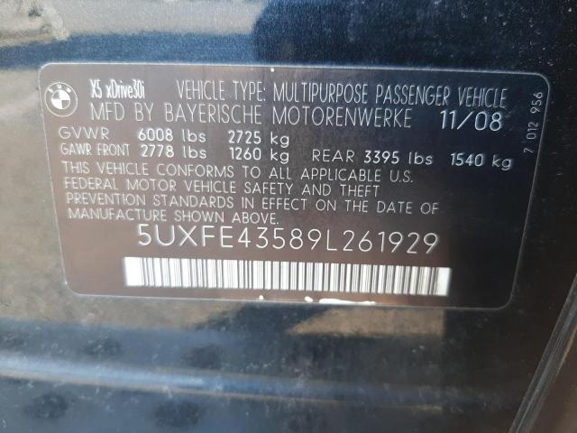 Photo 12 VIN: 5UXFE43589L261929 - BMW X5 