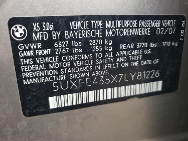 Photo 12 VIN: 5UXFE435X7LY81226 - BMW X5 