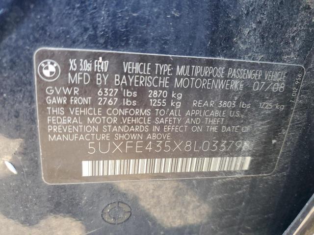 Photo 11 VIN: 5UXFE435X8L033798 - BMW X5 