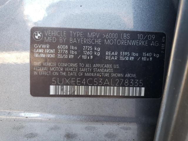 Photo 12 VIN: 5UXFE4C53AL278335 - BMW X5 XDRIVE3 