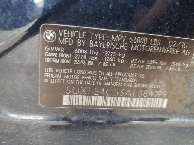 Photo 9 VIN: 5UXFE4C53AL384199 - BMW X5 XDRIVE3 