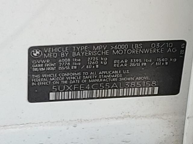 Photo 11 VIN: 5UXFE4C55AL385158 - BMW X5 