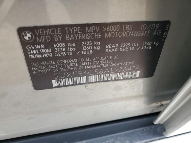 Photo 12 VIN: 5UXFE4C56AL276417 - BMW X5 XDRIVE3 