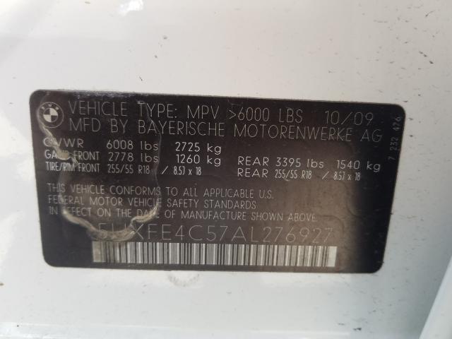 Photo 9 VIN: 5UXFE4C57AL276927 - BMW X5 XDRIVE3 