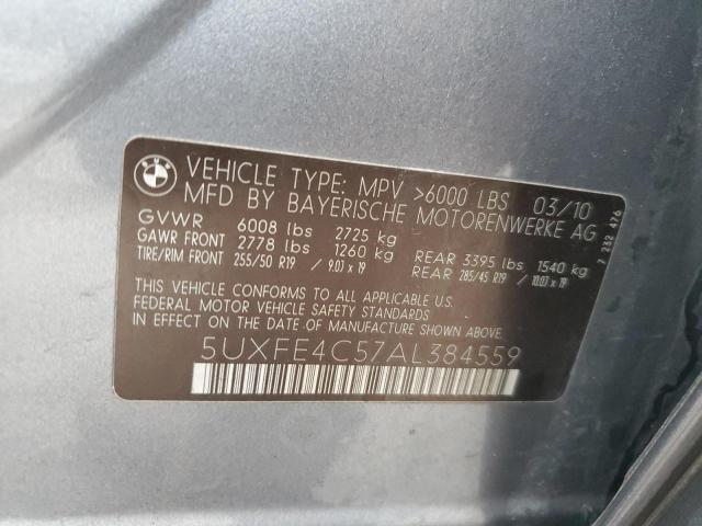 Photo 11 VIN: 5UXFE4C57AL384559 - BMW X5 XDRIVE3 