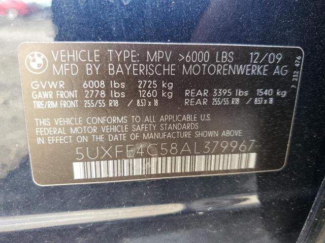 Photo 11 VIN: 5UXFE4C58AL379967 - BMW X5 