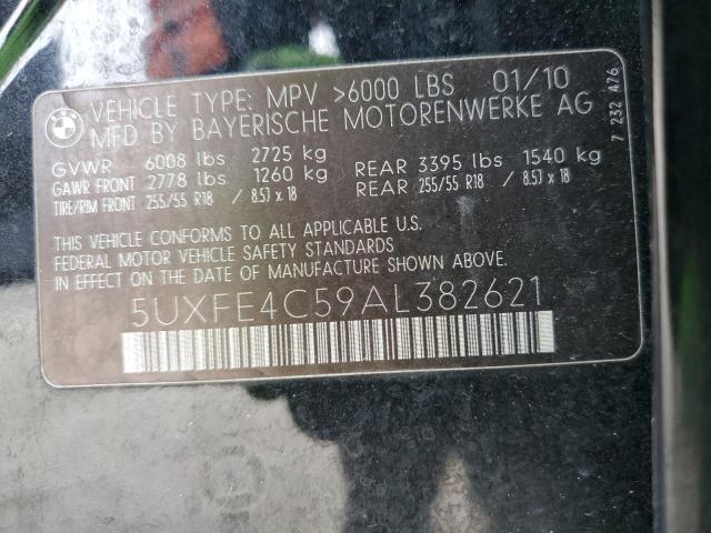 Photo 9 VIN: 5UXFE4C59AL382621 - BMW X5 XDRIVE3 