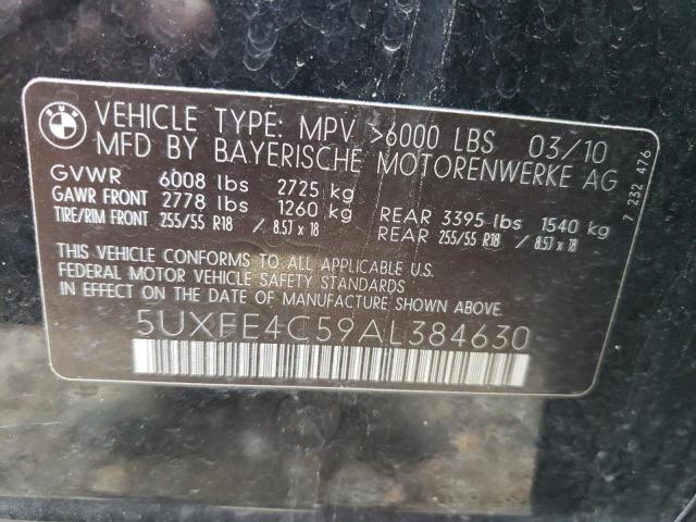 Photo 12 VIN: 5UXFE4C59AL384630 - BMW X5 XDRIVE3 