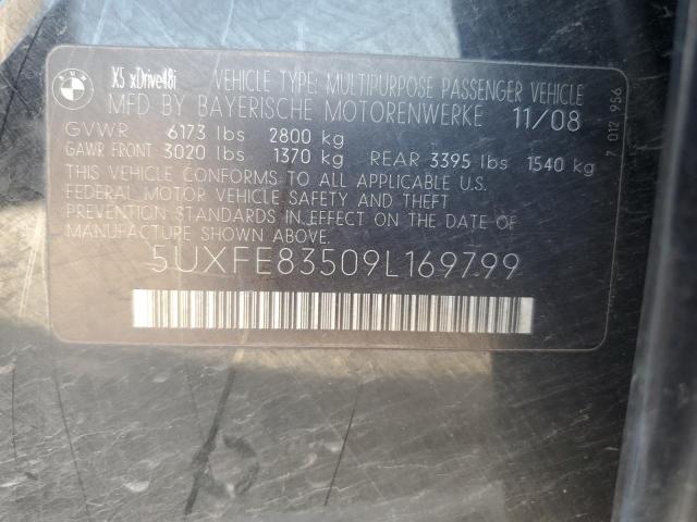 Photo 12 VIN: 5UXFE83509L169799 - BMW X5 