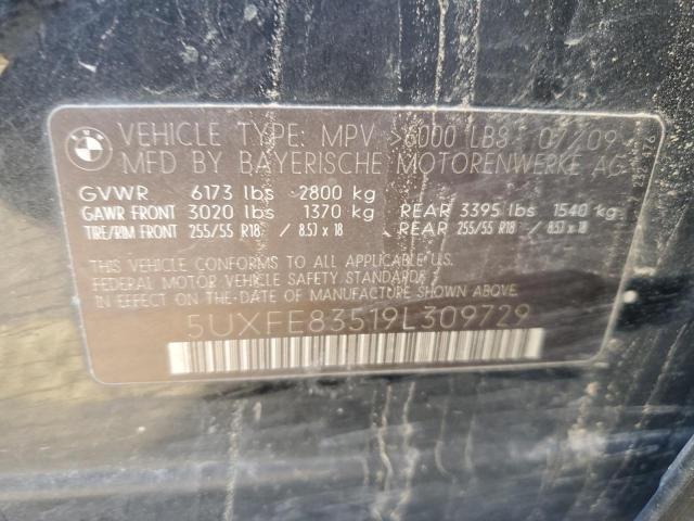 Photo 11 VIN: 5UXFE83519L309729 - BMW X5 