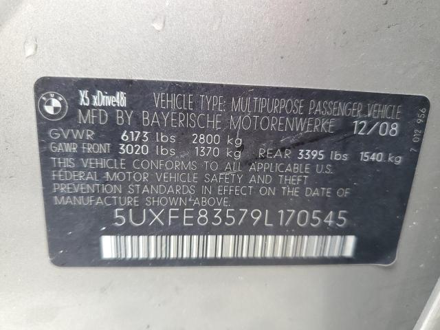 Photo 12 VIN: 5UXFE83579L170545 - BMW X5 