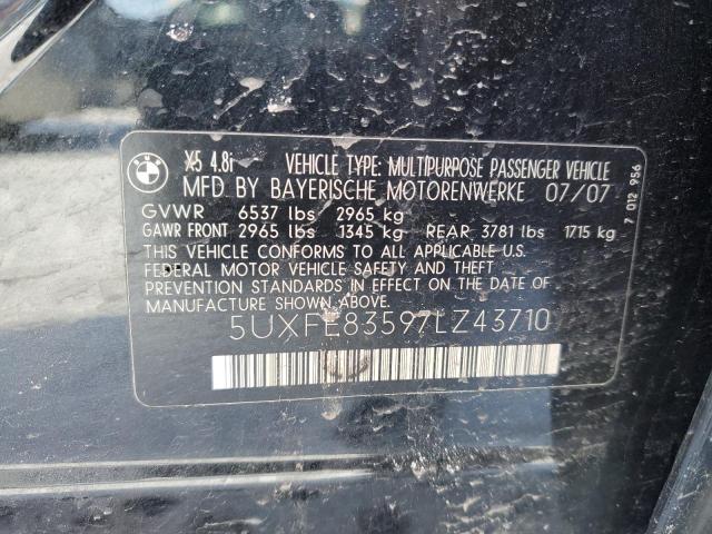 Photo 11 VIN: 5UXFE83597LZ43710 - BMW X5 