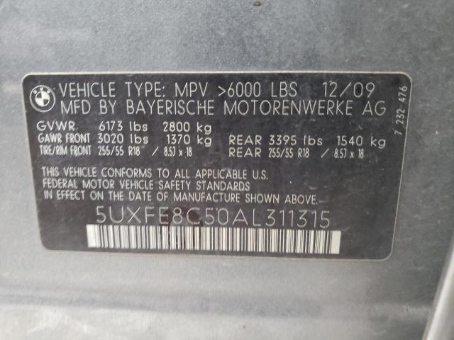 Photo 12 VIN: 5UXFE8C50AL311315 - BMW X5 