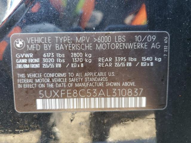 Photo 12 VIN: 5UXFE8C53AL310837 - BMW X5 XDRIVE4 