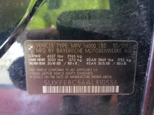 Photo 9 VIN: 5UXFE8C56AL310556 - BMW X5 XDRIVE4 