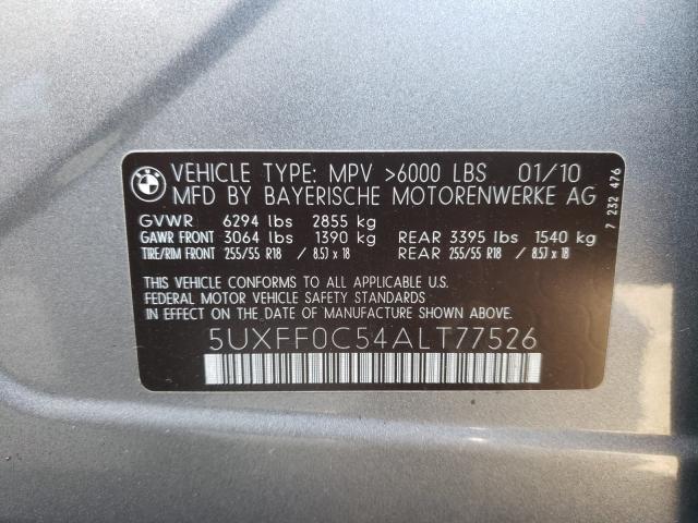 Photo 9 VIN: 5UXFF0C54ALT77526 - BMW X5 