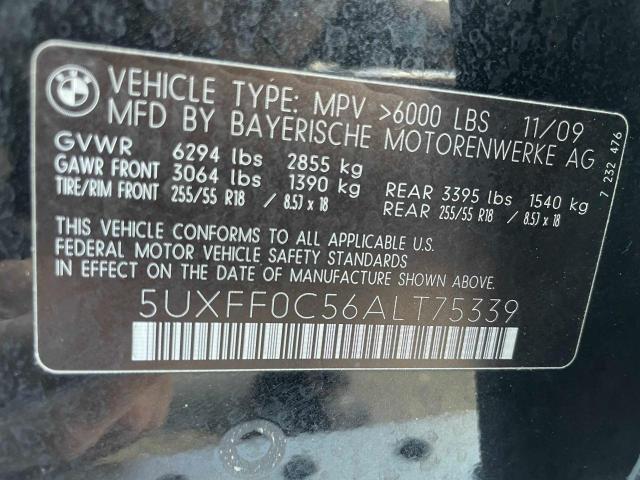 Photo 9 VIN: 5UXFF0C56ALT75339 - BMW X5 XDRIVE3 