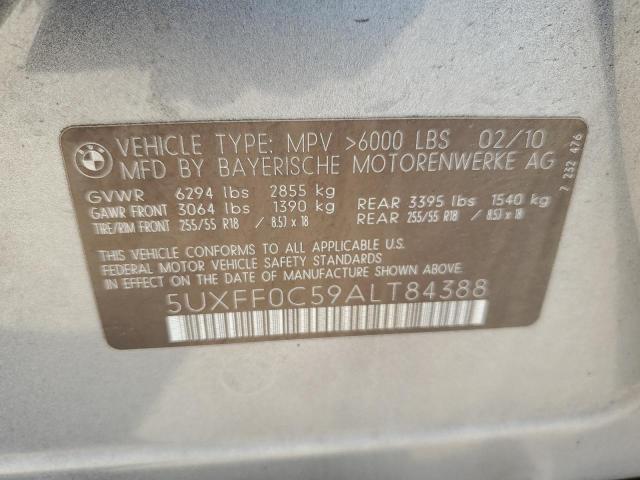 Photo 12 VIN: 5UXFF0C59ALT84388 - BMW X5 