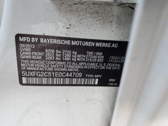 Photo 12 VIN: 5UXFG2C51E0C44709 - BMW X6 