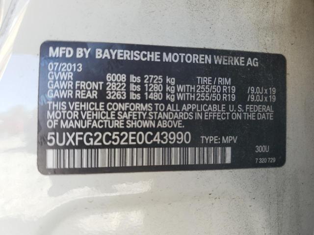 Photo 12 VIN: 5UXFG2C52E0C43990 - BMW X6 