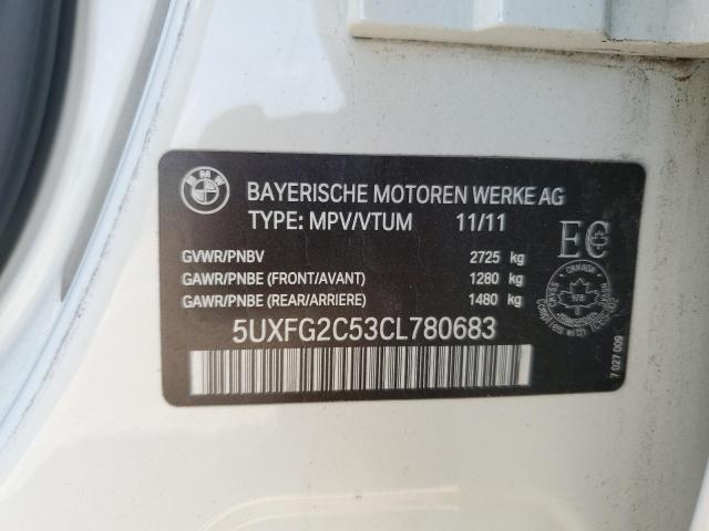 Photo 13 VIN: 5UXFG2C53CL780683 - BMW X6 XDRIVE3 