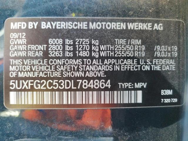 Photo 9 VIN: 5UXFG2C53DL784864 - BMW X6 