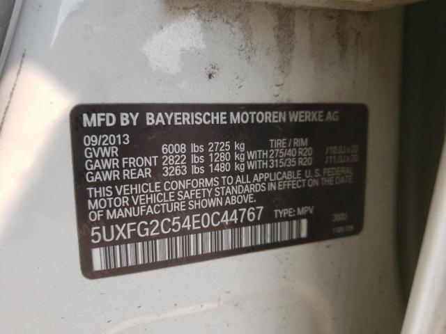 Photo 11 VIN: 5UXFG2C54E0C44767 - BMW X6 XDRIVE3 