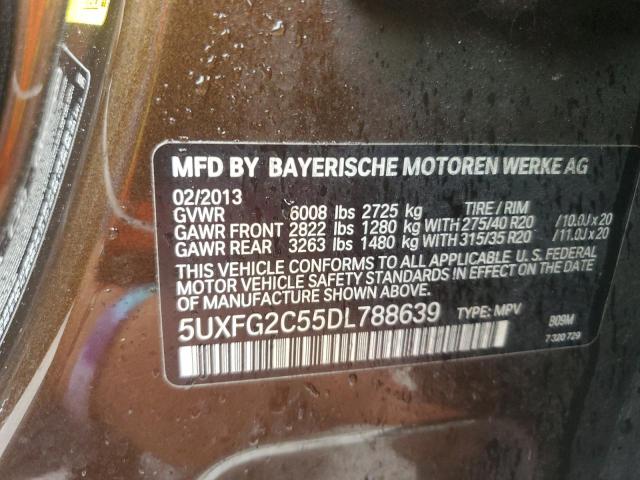 Photo 11 VIN: 5UXFG2C55DL788639 - BMW X6 XDRIVE3 