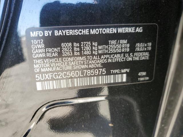 Photo 12 VIN: 5UXFG2C56DL785975 - BMW X6 XDRIVE3 