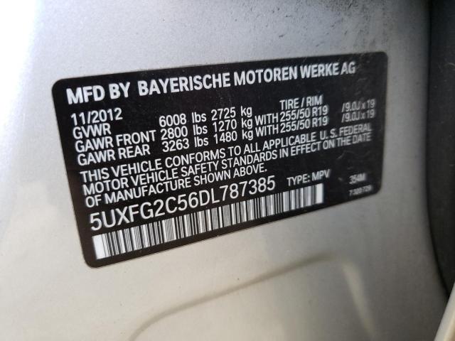 Photo 9 VIN: 5UXFG2C56DL787385 - BMW X6 XDRIVE3 