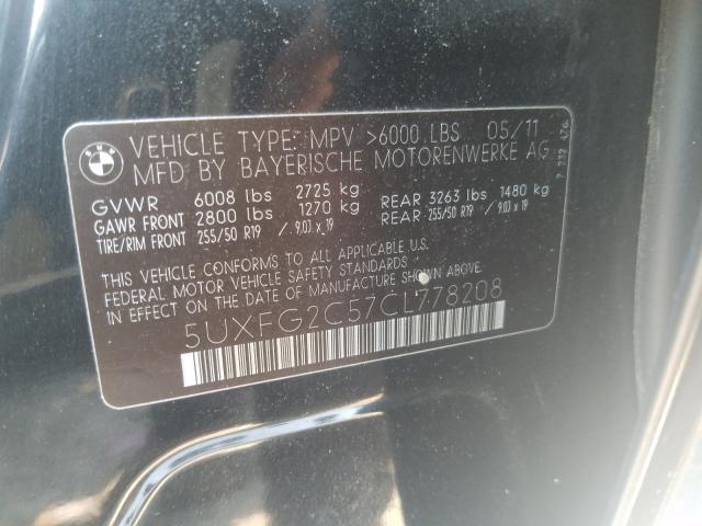 Photo 9 VIN: 5UXFG2C57CL778208 - BMW X6 