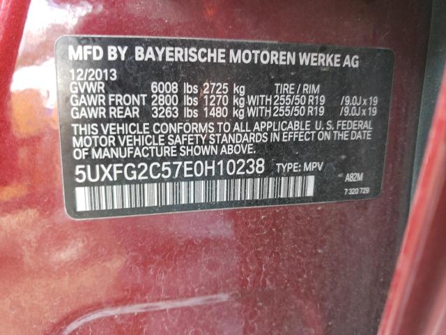 Photo 12 VIN: 5UXFG2C57E0H10238 - BMW X6 