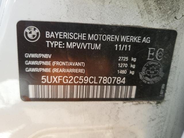 Photo 11 VIN: 5UXFG2C59CL780784 - BMW X6 XDRIVE3 