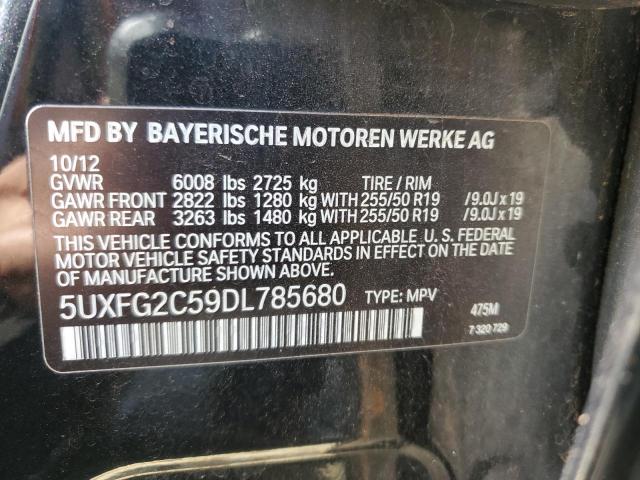 Photo 12 VIN: 5UXFG2C59DL785680 - BMW X6 XDRIVE3 