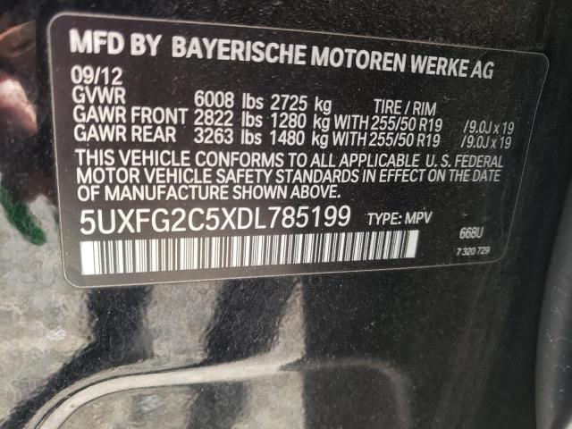 Photo 13 VIN: 5UXFG2C5XDL785199 - BMW X6 XDRIVE3 