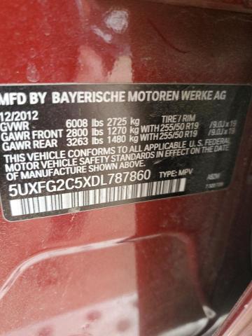 Photo 12 VIN: 5UXFG2C5XDL787860 - BMW X6 XDRIVE3 