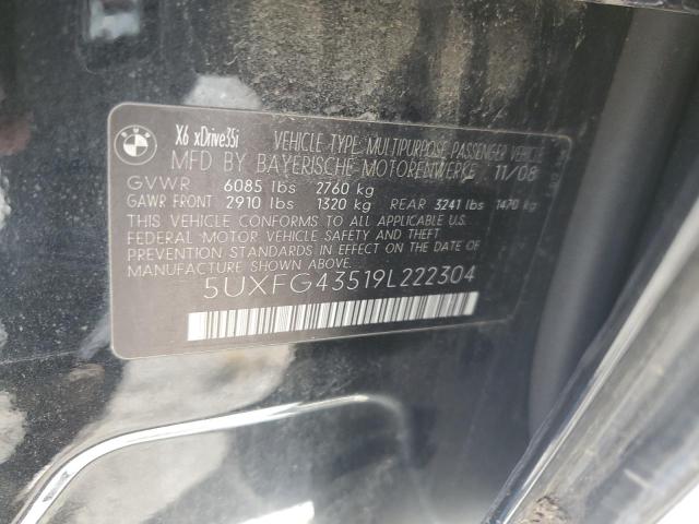 Photo 12 VIN: 5UXFG43519L222304 - BMW X6 