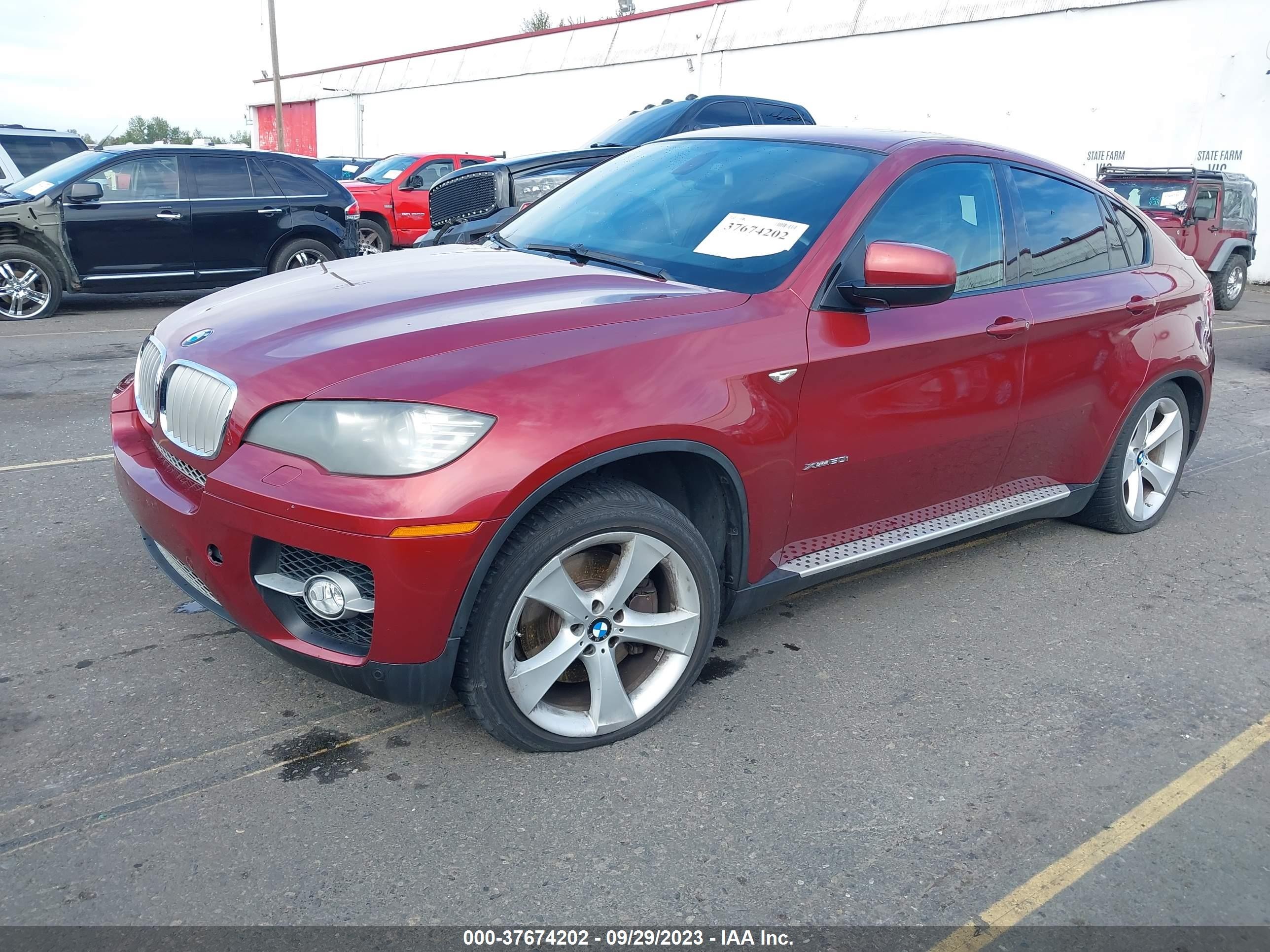 Photo 1 VIN: 5UXFG83569LZ92585 - BMW X6 