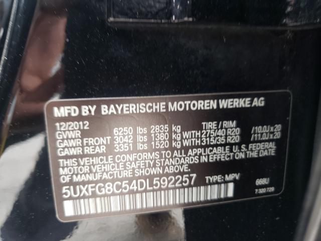 Photo 9 VIN: 5UXFG8C54DL592257 - BMW X6 