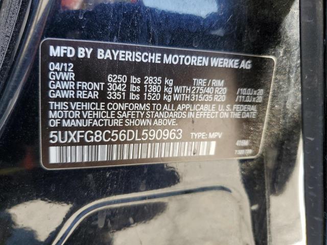 Photo 11 VIN: 5UXFG8C56DL590963 - BMW X6 XDRIVE5 