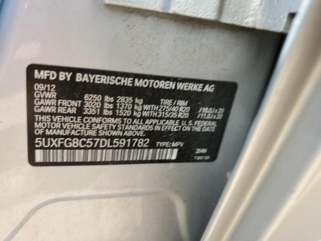 Photo 12 VIN: 5UXFG8C57DL591782 - BMW X6 XDRIVE5 